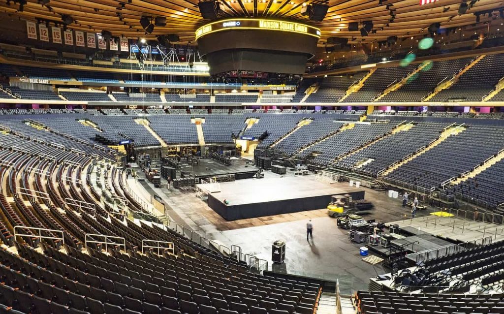 Madison Square Garden, cenários de Friends em Nova York