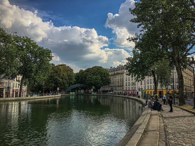Canal Saint-Martin, Paris - roteiro Amélie Poulain