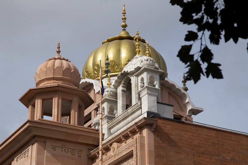 Central Gurdwara, Londres, cenário de filme