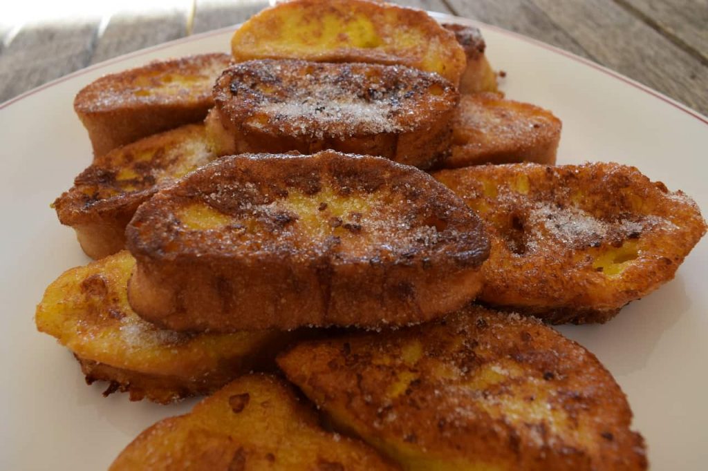 Torrijas, ou rabanadas, doce típico da Espanha