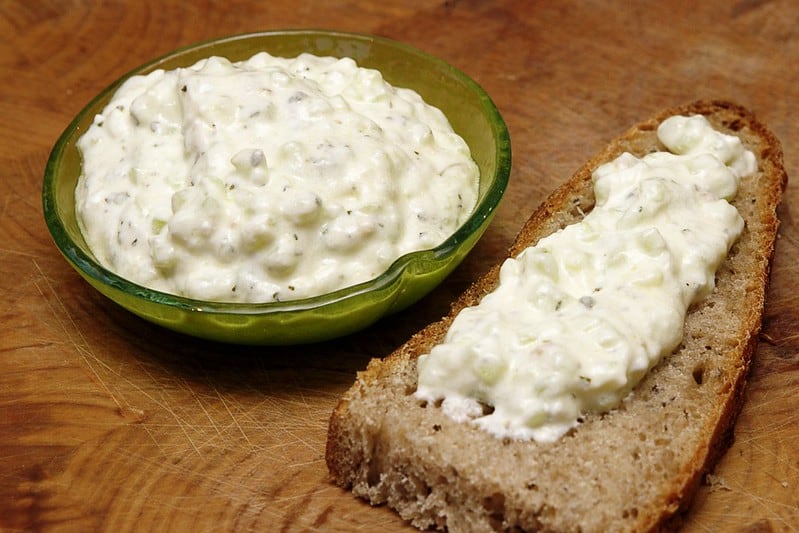 Tzatziki, culinária grega