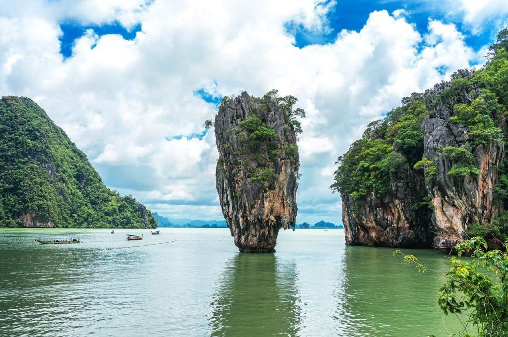 Baía de Phang Nga, Tailândia - cenários de Star Wars