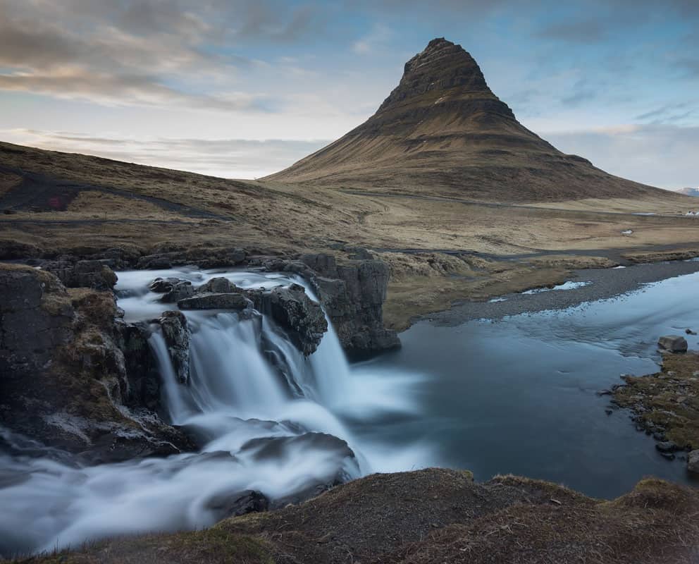 Kirkjufell, Islândia