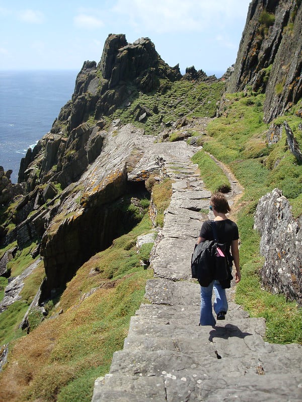 Skellig Michael - Irlanda, cenarios de Star Wars