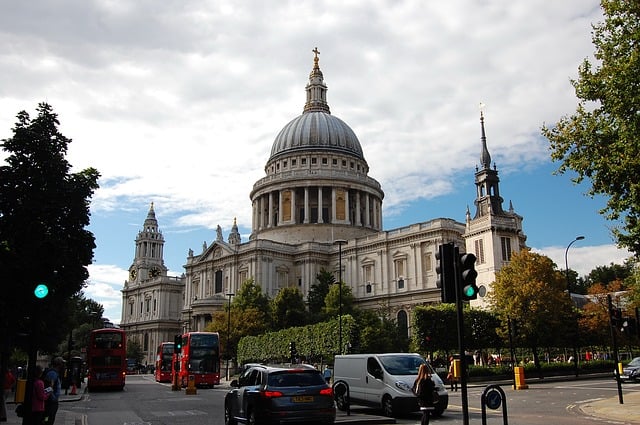 St. Paul Cathedral, cenário de filmes em Londres