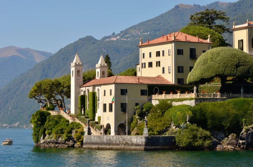 Villa del Balbianello - Lenno, Itália, cenário de Star Wars