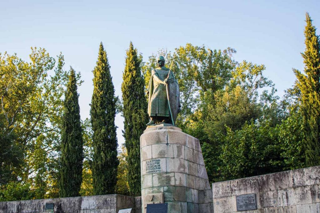 D. Afonso Henriques em Guimarães, Portugal