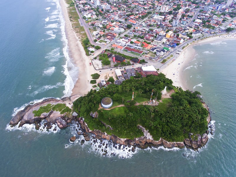 Praia Central em Guaratuba, Paraná