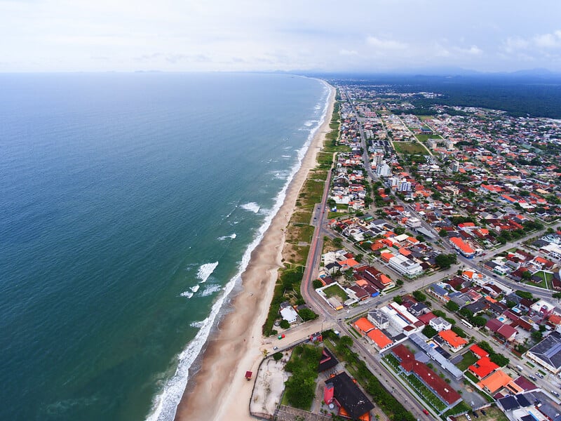 Praia de Brejatuba, Guaratuba, Paraná