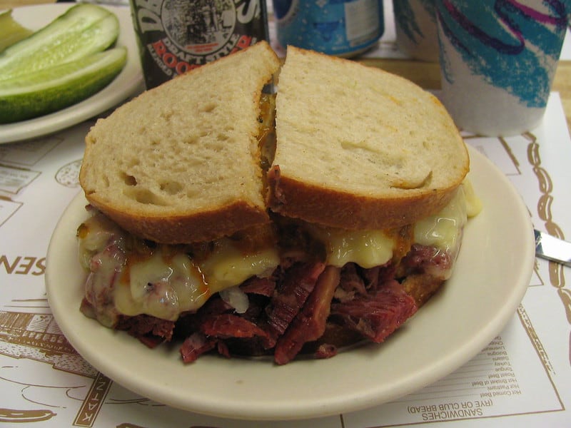 Reuben Sandwich - comida típica americana