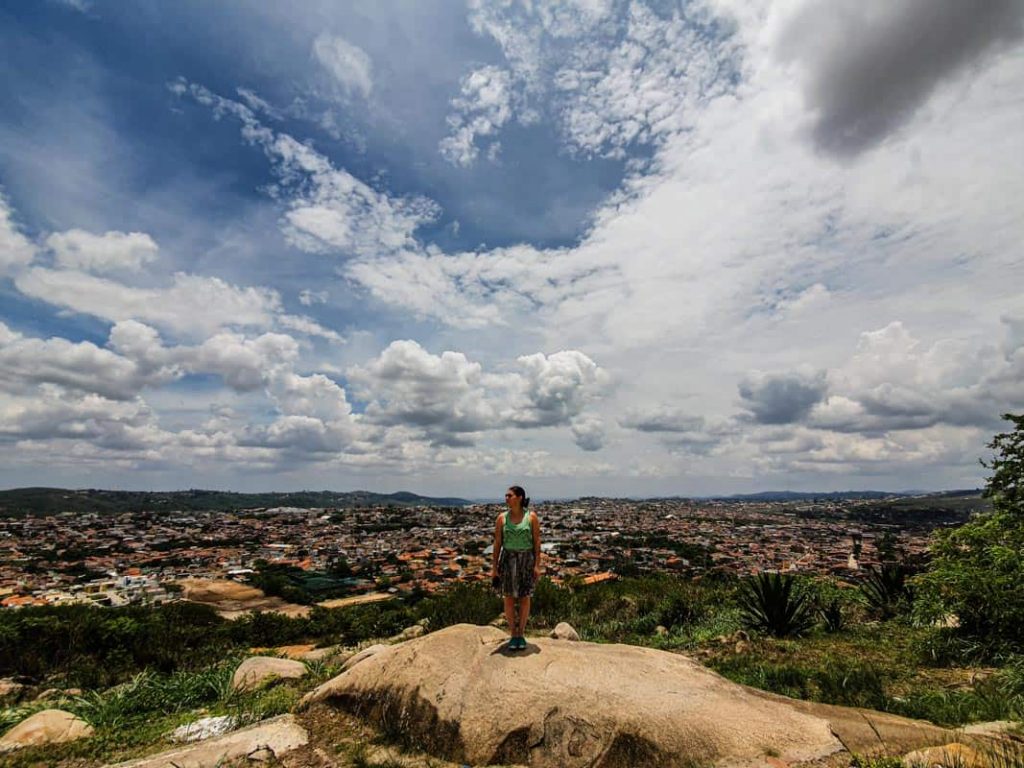 Vista do alto do Cruzeiro, Gravatá PE