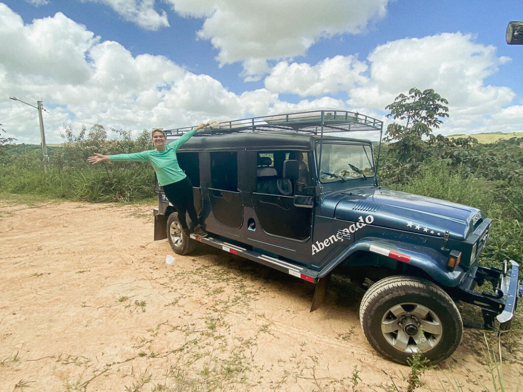 Jeep Bandeirante no Rancho das Palmeiras, Gravatá PE