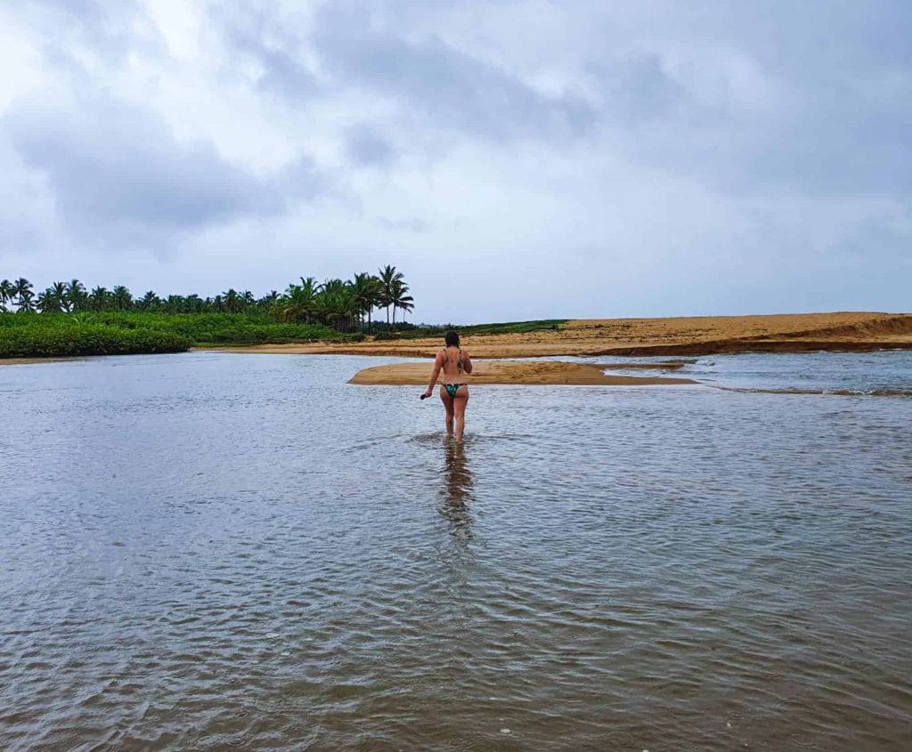 Banho de Rio no Guaiú, Santo André, bahia