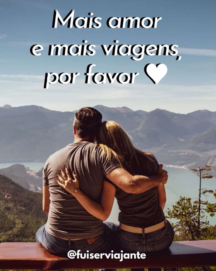 Frases de viagem com amor