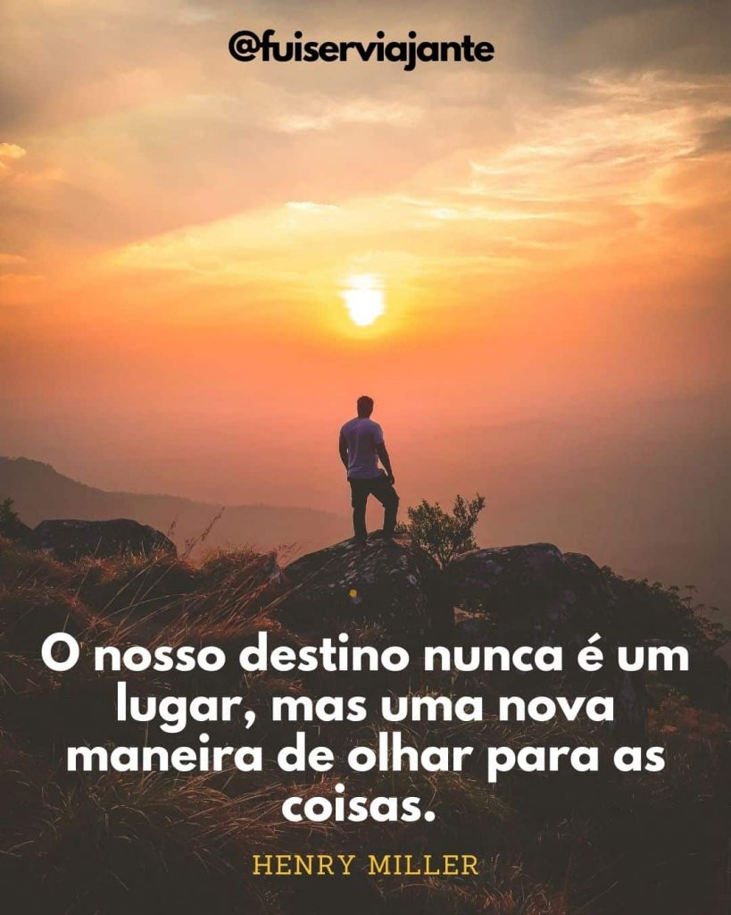 Frases de viagem transformadora