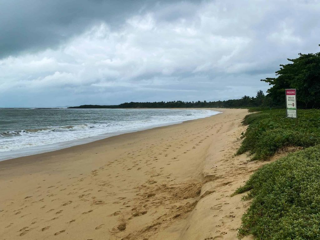 Praia de Santo André, Santo André Bahia