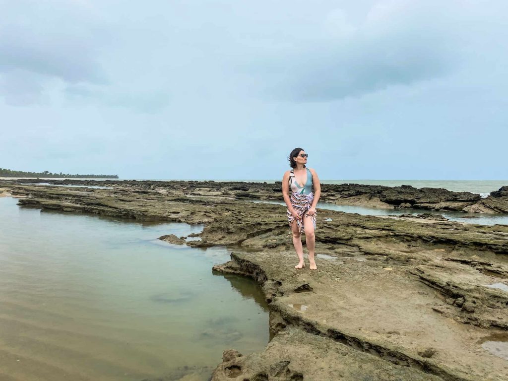 Praia das Conchas em Santo André, bahia