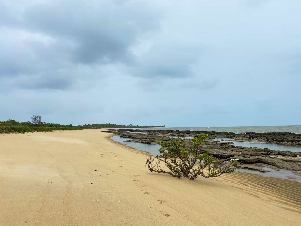 Praia das Conchas em Santo André Bahia