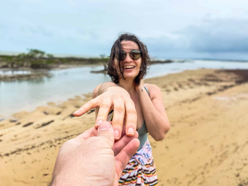 Praia das Tartarugas, mangue em Santo André Bahia