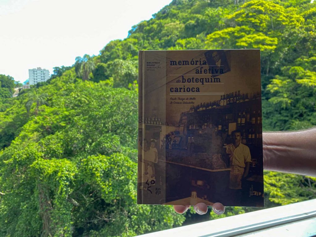 Memória afetiva do botequim carioca - livros sobre o Rio de Janeiro