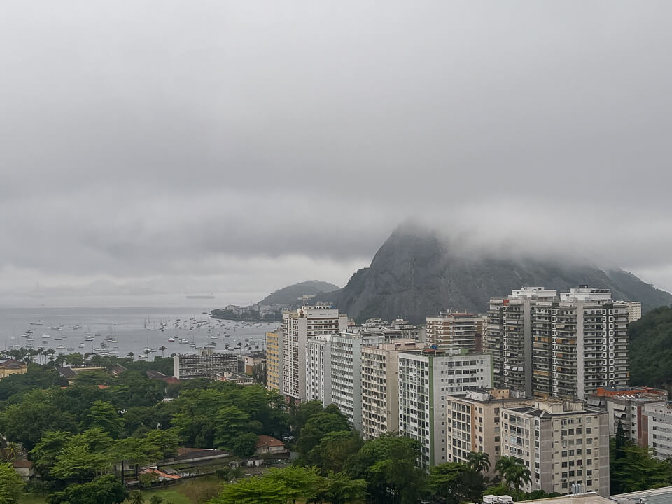 Rio de Janeiro com chuva