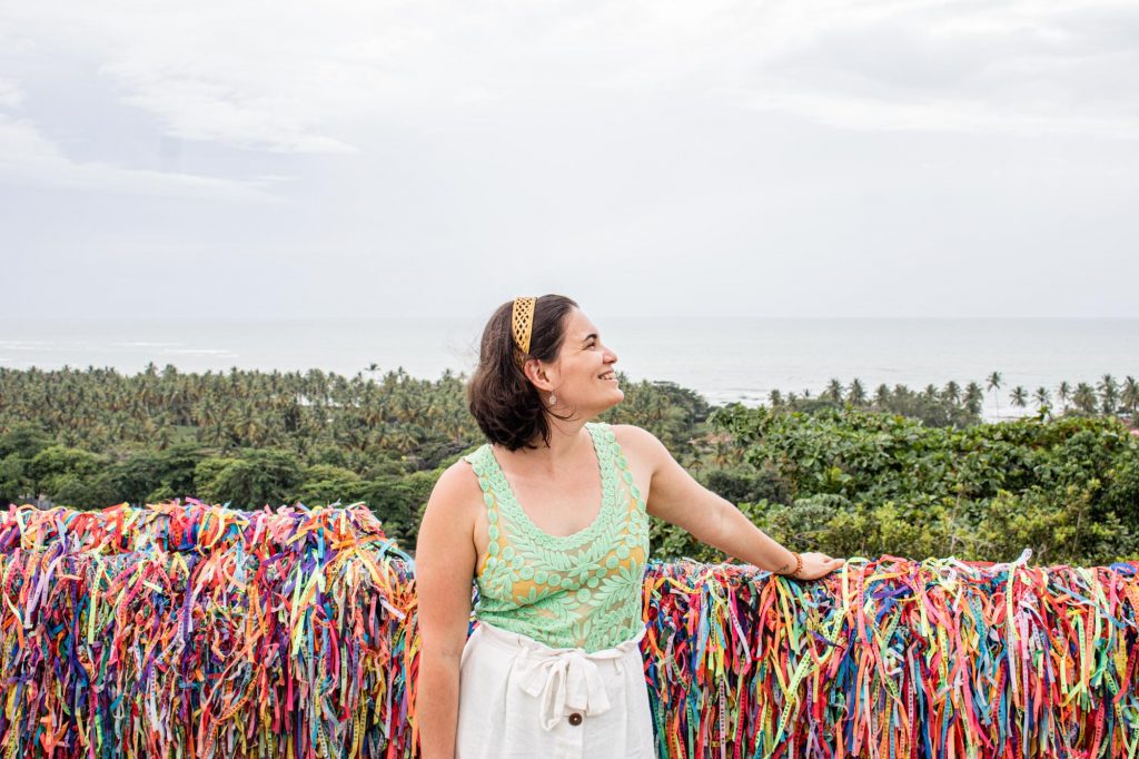 Mirante de fitas Arraial d'Ajuda, Bahia