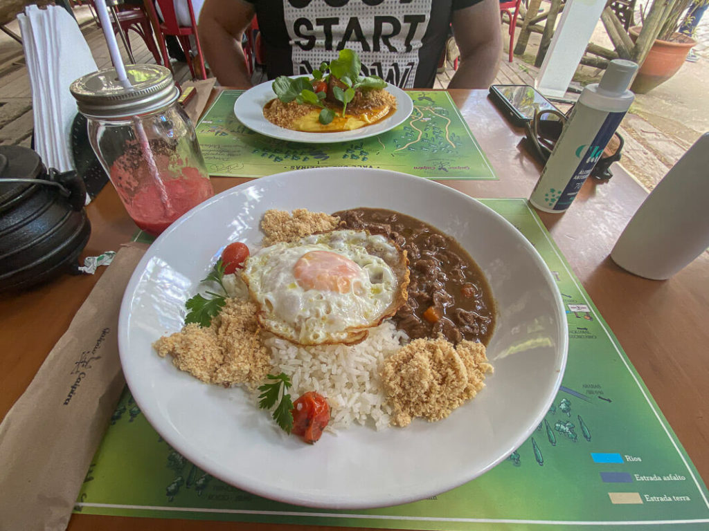 Almoço no Galpão Caipira, Araras, RJ