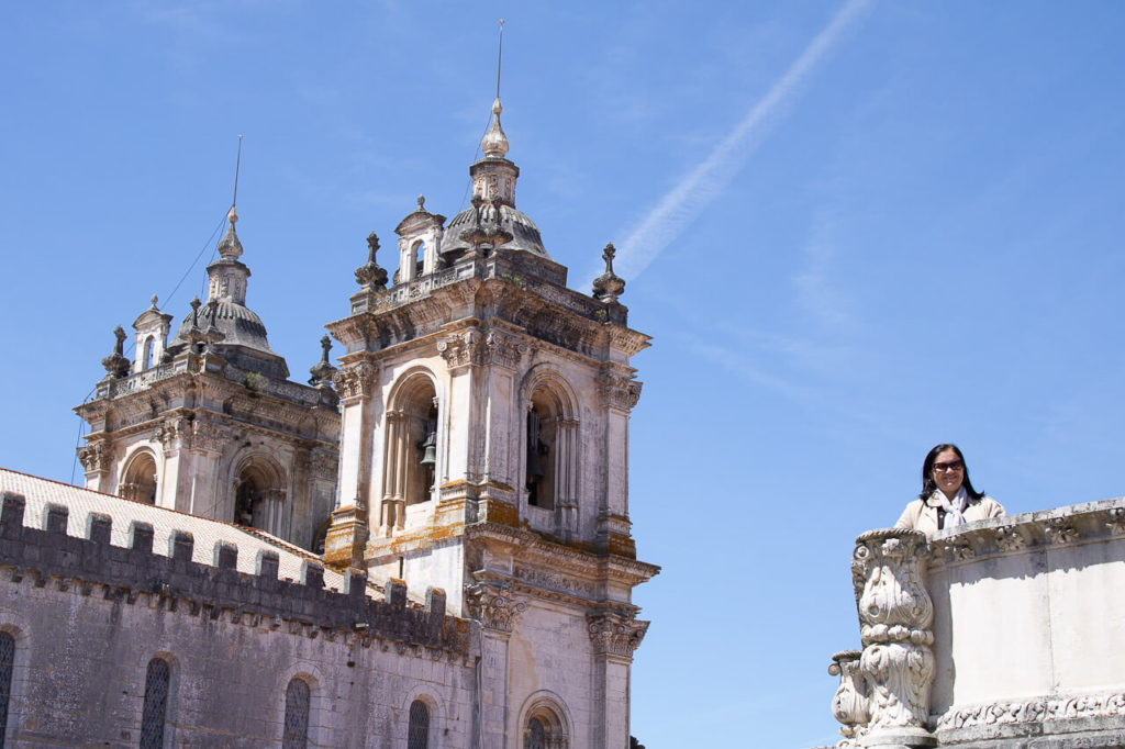 Vista do Sobreclaustro do Mosteiro de Alcobaça