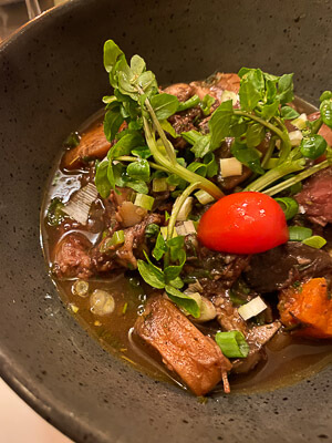 boeuf bourguignon, Restaurante La Villa em Botafogo