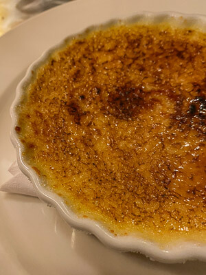 Creme Brulée, Restaurante La Villa Botafogo RJ