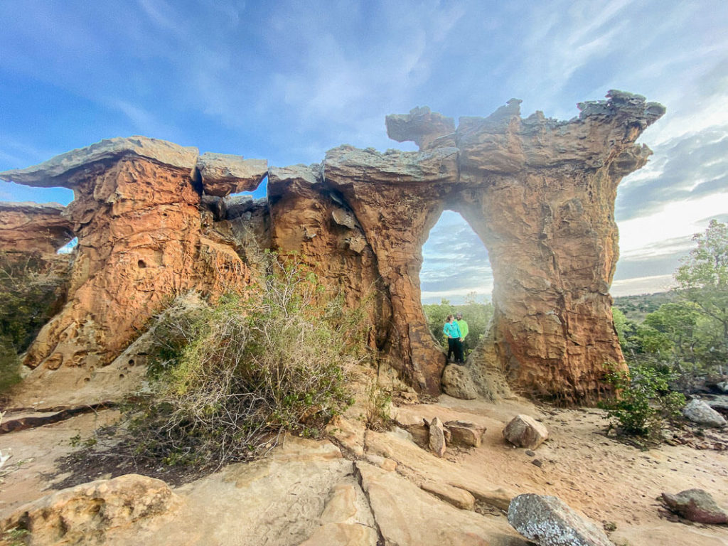 Trilha da Pedra da Igrejinha no vale do Catimbau