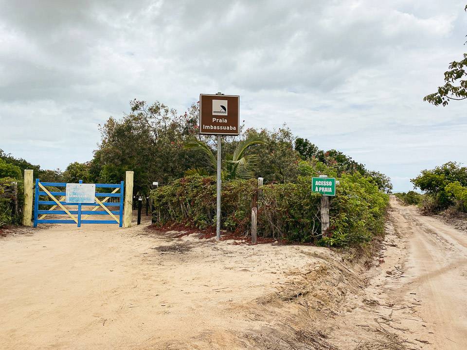 Praia de Imbassuaba, Cumuruxatiba