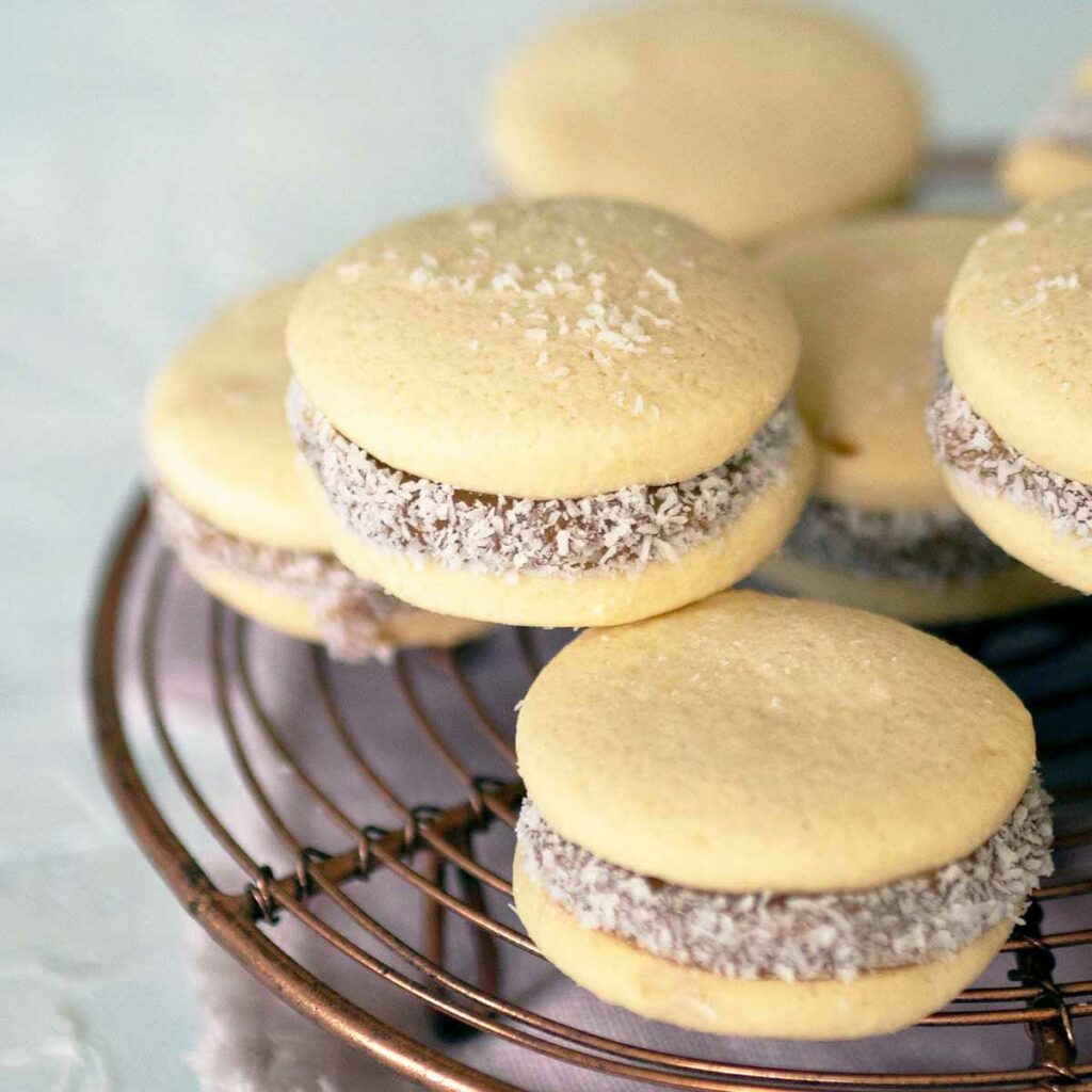 Alfajor, comida típica do Chile