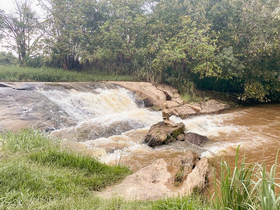 Cachoeira da Índia em Conservatória