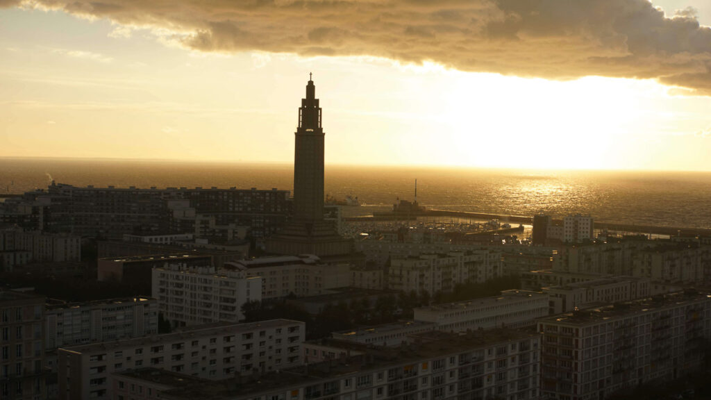 Por do Sol em Le Havre