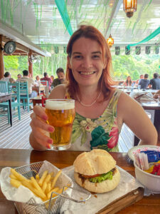 Cardápio de comidas na Cervejaria penelope Penedo RJ