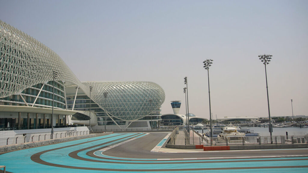 Circuito de Yas marina Abu Dhabi