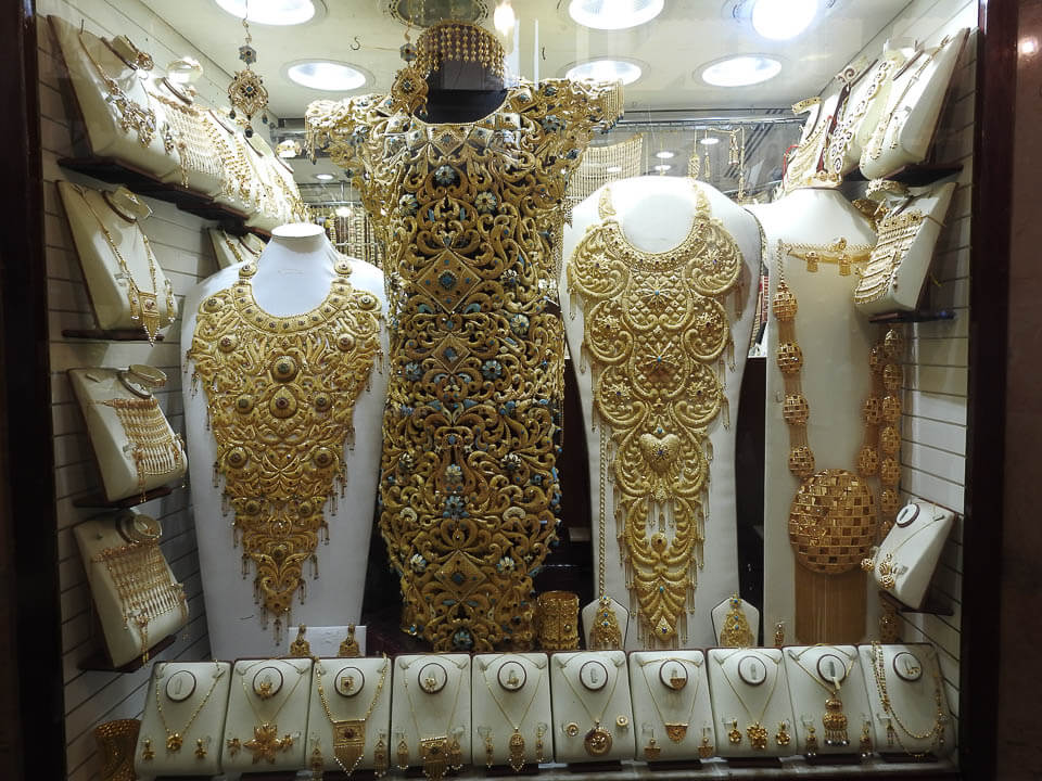 Mercado de ouro Dubai