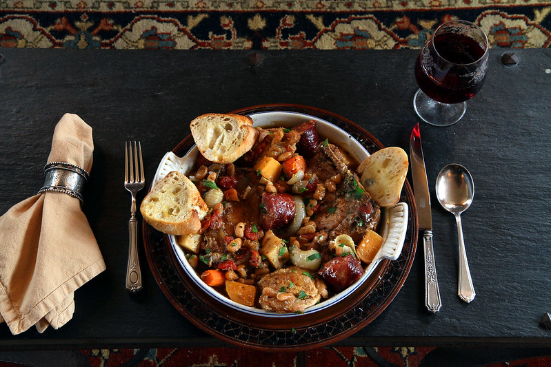 Pratos típicos da França - cassoulet