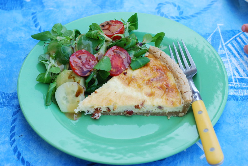 Quiche Lorraine - pratos típicos da cozinha francesa