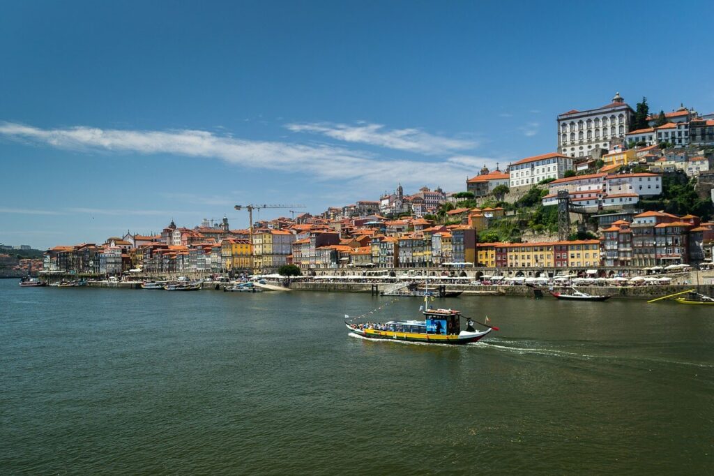 Cais da Ribeira Porto Portugal