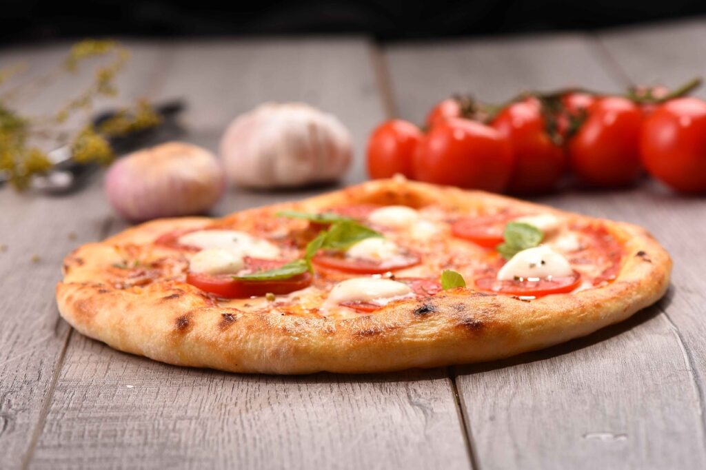 Pizza, comida típica italiana