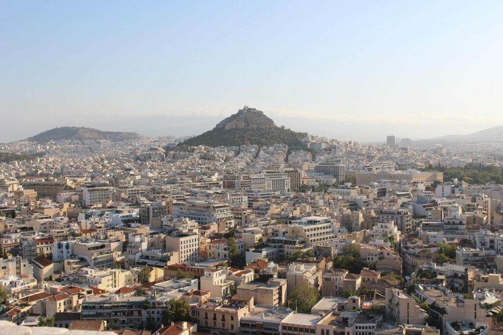 Pontos turísticos de Atenas: Monte Licabeto