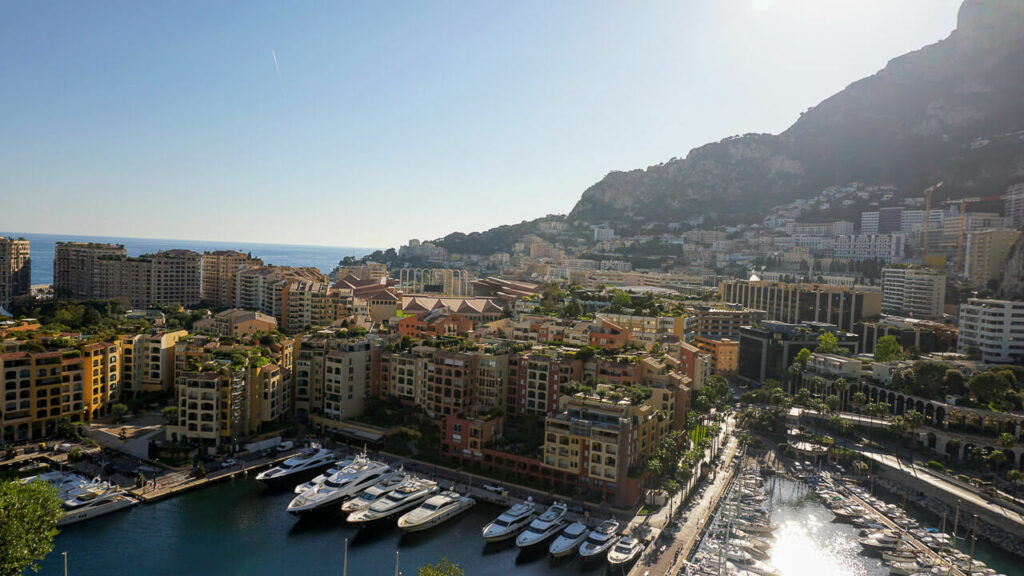 Vista de Monaco desde Monaco Ville