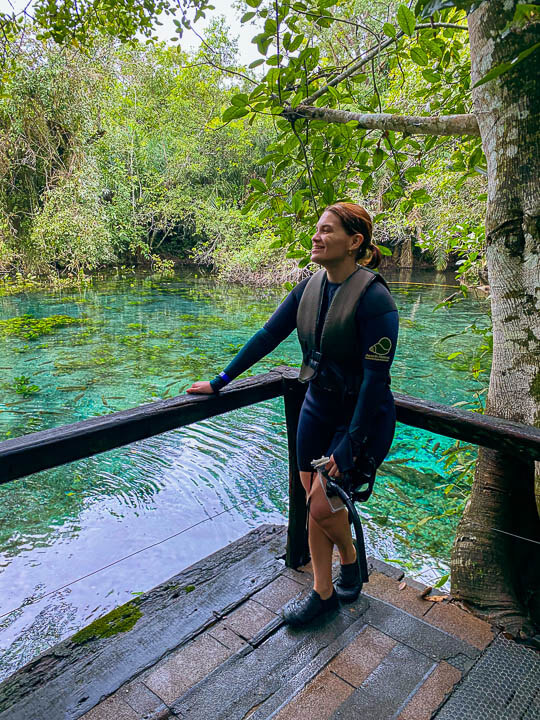 Aquário Natural em Bonito