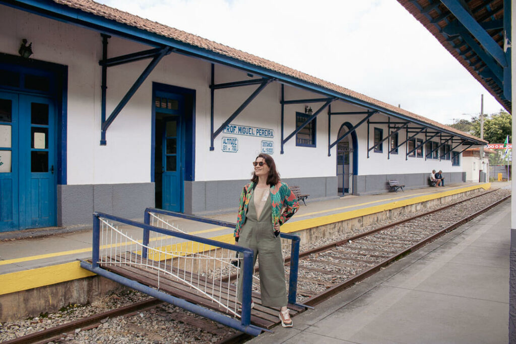 Antiga estação de trem de Miguel pereira