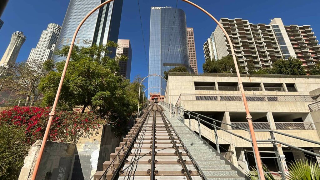 Angels Flight Los Angeles.