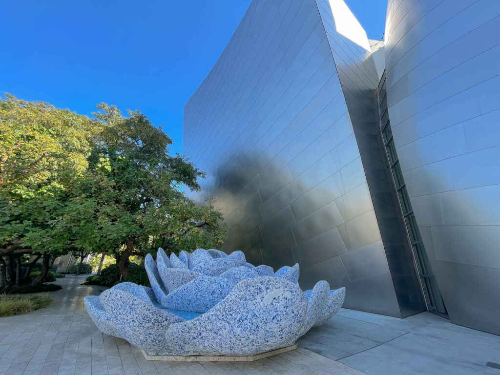 Walt Disney Concert Hall Los Angeles Downtown.