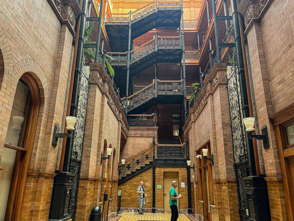 Bradbury Building Los Angeles centro