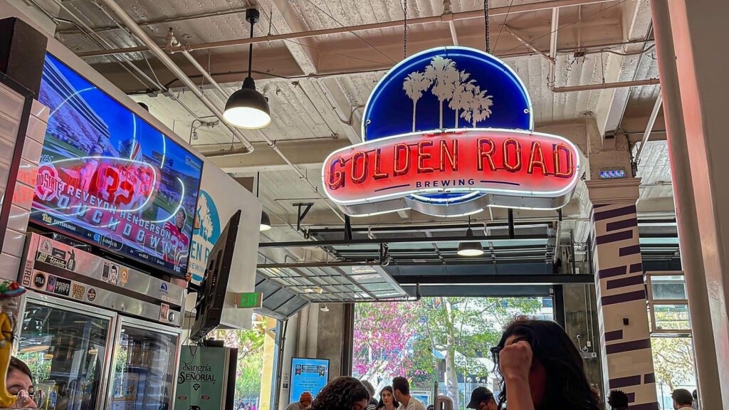 Golden Road - cervejaria Grand Central Market